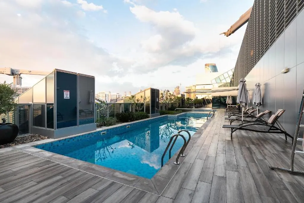 Downtown Escape I Balcony Canal View L Free Parking Dubaj 0*,  Egyesült Arab Emírségek