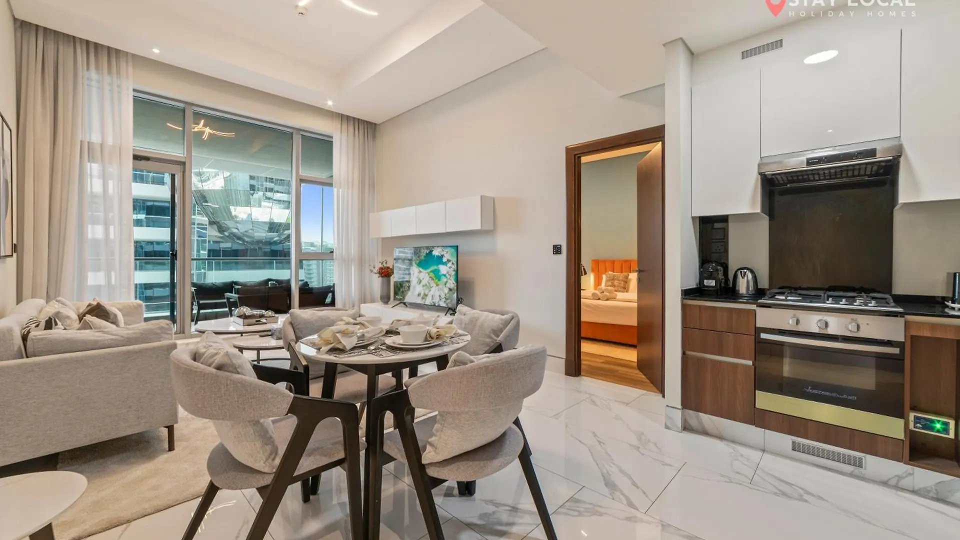 Downtown Escape I Balcony Canal View L Free Parking Dubaj